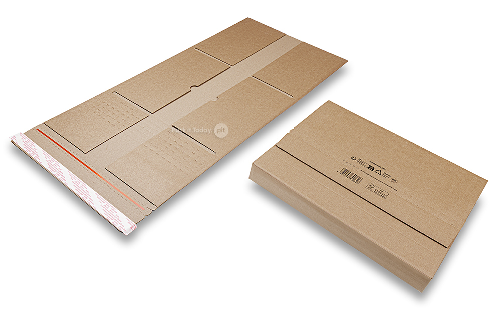 Embalagem para livros VarioBuchpack - 320 x 370 x 90 mm