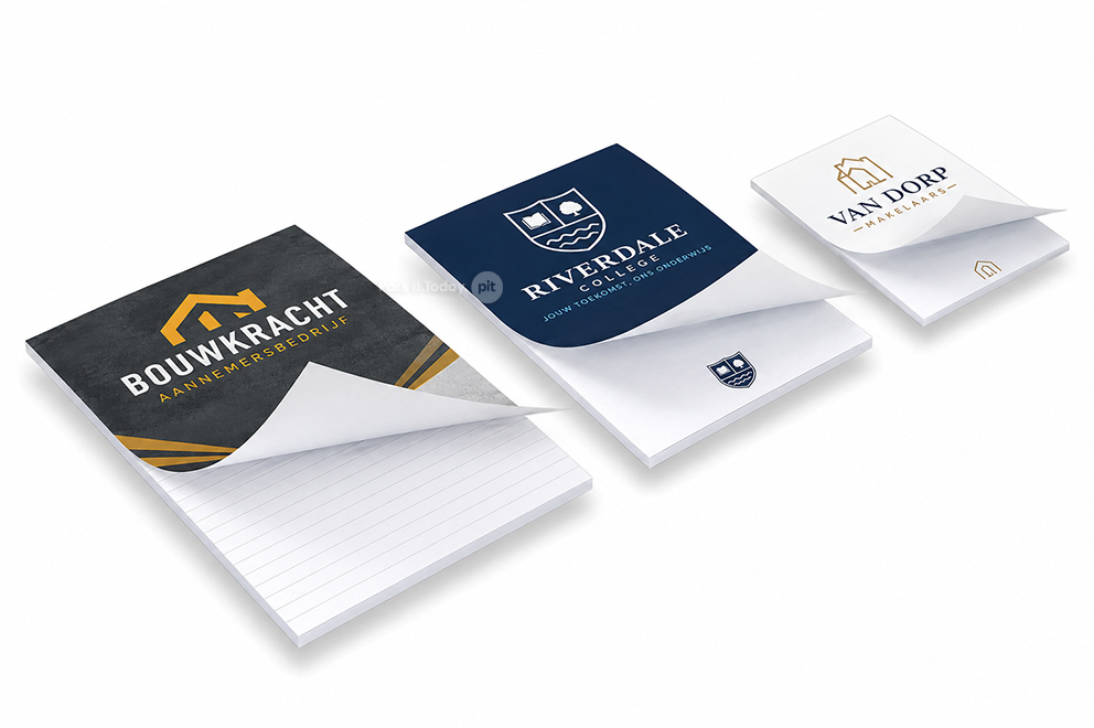 Blocos de notas impressos - com capa